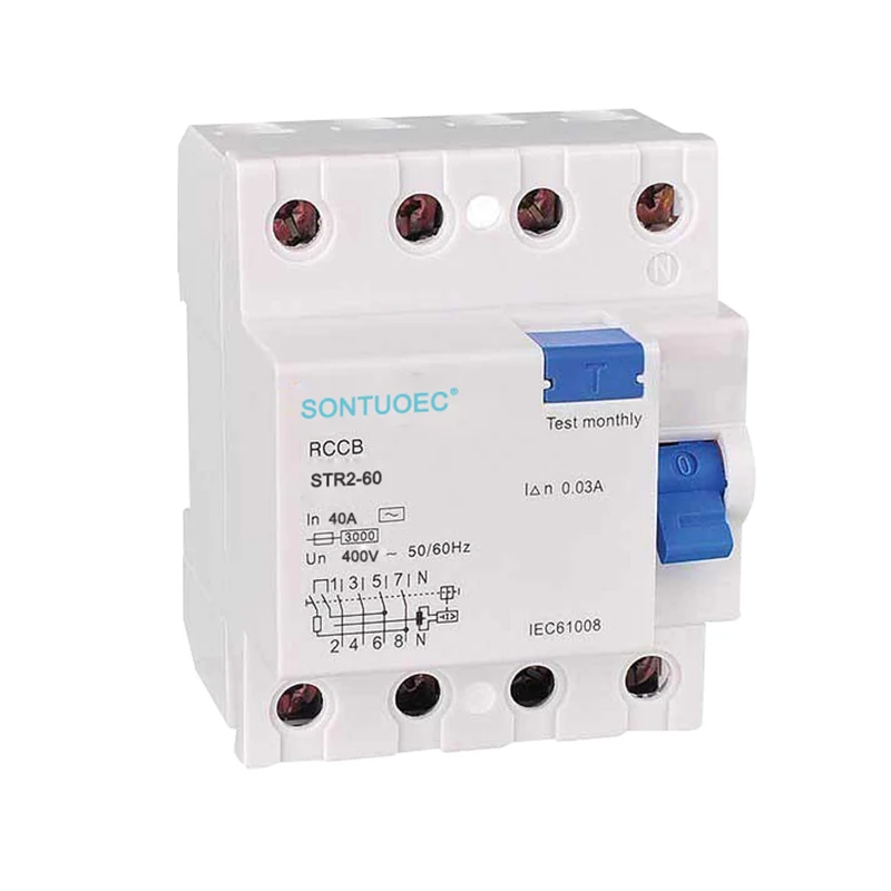 4P 63A /30MA RCD AC ประเภท